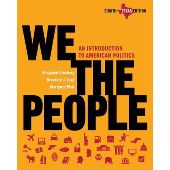 Pre-Owned We the People: An Introduction to American Politics (Paperback) 0393149579 9780393149579