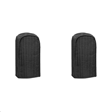 2X Blender Dust Cover,Stand Mixer or Coffee Maker Appliance Cover,Proof Stain Blender Cover for Kitchen(Black)