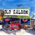 thumbnail image 2 of McCreery, Paul 20x20 Gold Ornate Wood Framed with Double Matting Museum Art Print Titled - Urban Scape II, 2 of 4