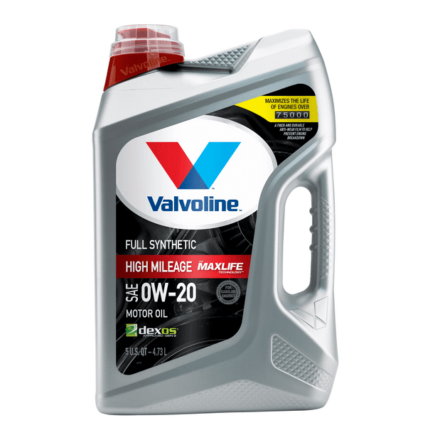 Valvoline Full Synthetic High Mileage with MaxLife Technology SAE 0W20