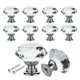 thumbnail image 1 of 12 pomos de cristal CHEPIHG para armarios cocina tocadores puertas de cajones 30 mm, 1 of 5