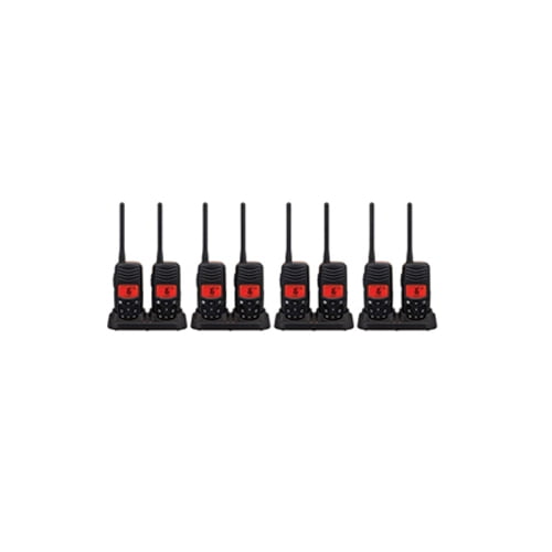 Standard Horizon HX100 (8 Pack) Handheld VHF Radio Twin Pack by Standard Horizon