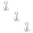 thumbnail image 3 of Bewildely Estante para corbatas de sombreros, estante para zapatos de secado, estante de almacenamiento, colgador de bufandas, bolsa de cinturón, gancho azul 3piezas Bewildely CBP070000, 3 of 6