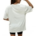 thumbnail image 2 of Women's Gameday Couture Cream Syracuse Orange Unity Oversized T-Shirt, 2 of 3
