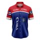 thumbnail image 3 of Camisas de manga corta con botones y estampado 3D de la bandera de Cuba para hombre, camisas de guayabera cubana, camisetas de playa, camisas hawaianas, ropa para hombre, camisetas 2024, 3 of 5