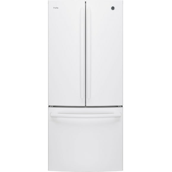 GE Profile 20.8 Cu. Ft. Energy Star French Door Refrigerator with Factory Installed Icemaker White - PNE21NGLKWW