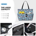 thumbnail image 3 of Daiia Independence With Gnome Beach Travel Bag - Water-Resistant Beach Bag, Lightweight Tote with 7 Pockets for Women and Men - Gym,Pool,Camping,Reusable Grocery Bag, 3 of 7