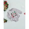 thumbnail image 3 of Qmyliery Baby Romper, Cartoon Patterns Print O-Neck Long Sleeve Bodysuit Cute, 3 of 8