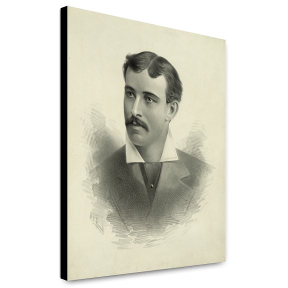 Canvas Print: Portrait Of An Unidentified Male