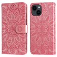 thumbnail image 1 of Funda tipo cartera GANGXUN para iPhone 13 , diseño girasol, cuero PU, soporte, cierre magnético, tarjetero, 1 of 5