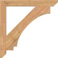 thumbnail image 3 of Ekena Millwork 3 1/2"W x 34"D x 34"H Imperial Slat Smooth Bracket, Western Red Cedar, 3 of 4