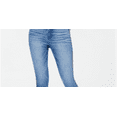 thumbnail image 2 of Tinseltown Junior's Animal Print Side Stripe Skinny Jeans Blue Size 13, 2 of 3