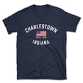thumbnail image 1 of Charlestown Indiana Patriot Men's Cotton T-Shirt, 1 of 1
