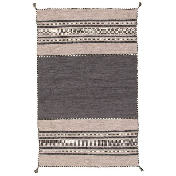 eCarpetGallery Arizona Black Area Rug, 5 x 8 | 308973