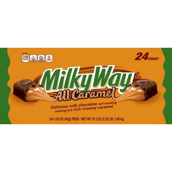 Milky Way All Caramel Bar 24 - 1.55 oz Bars
