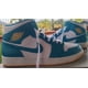 thumbnail image 3 of Ni - ke Ni - ke Air Jordan 1 Mid "Aquatone Blue White Celestial Gold Men's (U.S. 12) *RARE, 3 of 5