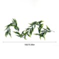 thumbnail image 3 of Leodye 1PCS Artificial Christmas Greenery Set - Pines & Imitation Rattan, Decorative for Home Dining Table & Window -70.86in, 3 of 6