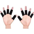 thumbnail image 1 of 10 protectores de dedos elásticos para jugadores de baloncesto voleibol, nailon, protectores de dedos de baloncesto, 1 of 5