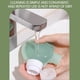 thumbnail image 5 of ¡Campaña con descuento!Botella de repuesto de silicona para viaje, champú de maquillaje exprimible, Gel de ducha, juego de artículos de tocador de viaje portátil, se puede llevar en el avión, 5 of 8
