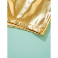 thumbnail image 7 of iiniim Kids Girls Shiny Sequins Hip-hop Jazz Dance Costumes Crop Top with Bottoms Set, 7 of 7