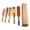 Brown2, variant on Wooden Spatula for Cooking Non Sticks Cookware Baking Tools (Brown2), 5Pcs