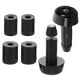 thumbnail image 1 of unbranded 1Jgo Tapones Para Manillar De Motocicleta En Aleación De Aluminio Negro Para Reparación Duradera, 1 of 8
