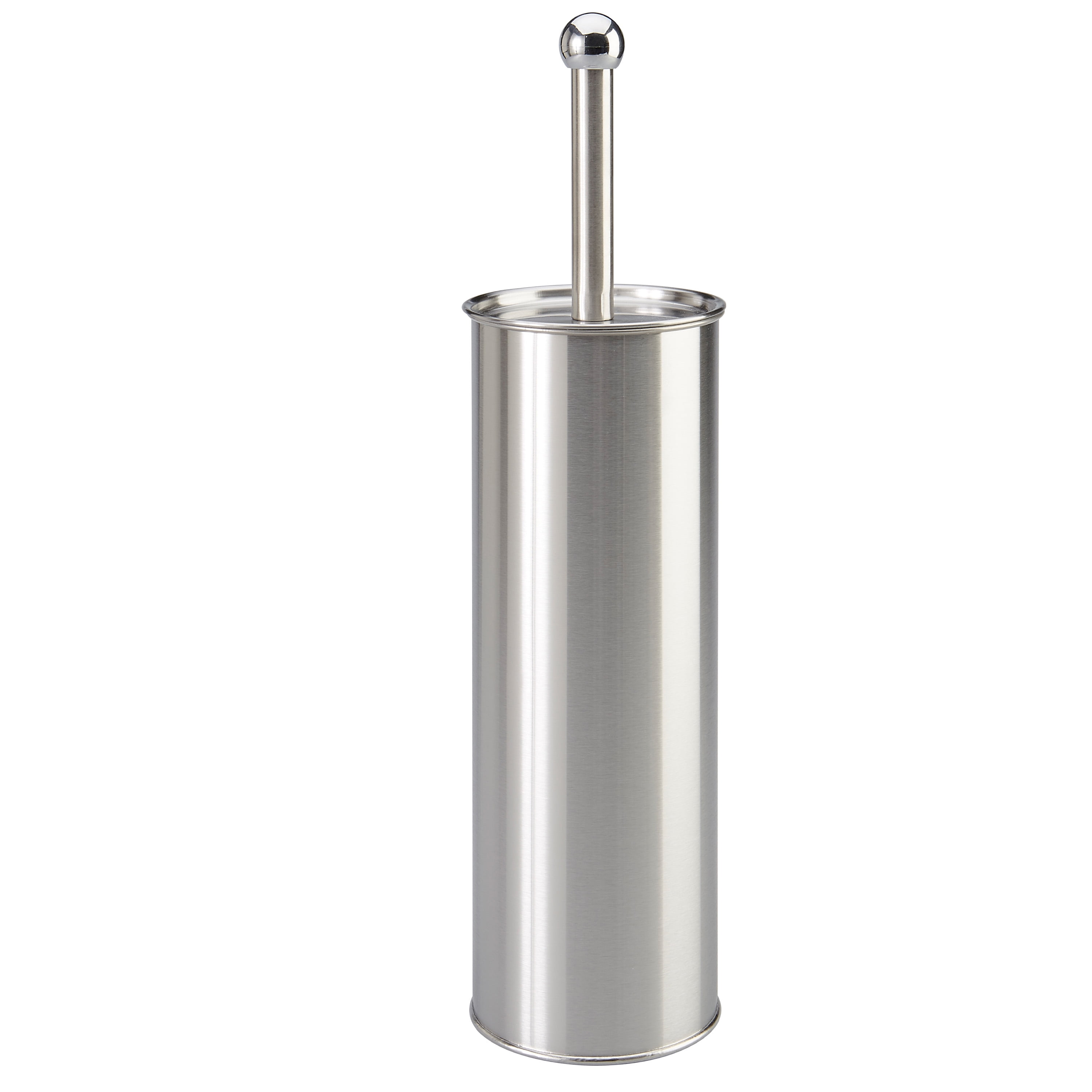 Bath Bliss 2 Pack Toilet Brush Set in Silver