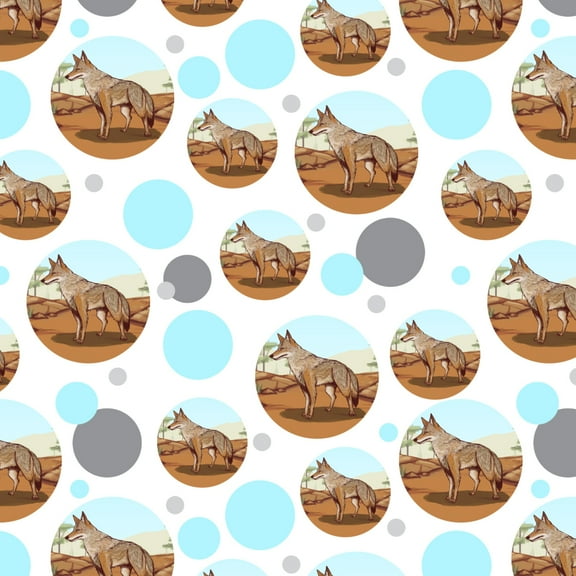 Coyote in the Wild Premium Gift Wrap Wrapping Paper Roll