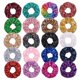 thumbnail image 1 of FZBNSRKO Paquete de 20 coleteros de seda para el pelo, coleteros de satén para niñas, decoración de lentejuelas, bandas elásticas, soporte para cola de caballo para mujeres o niñas, accesorios para el, 1 of 5