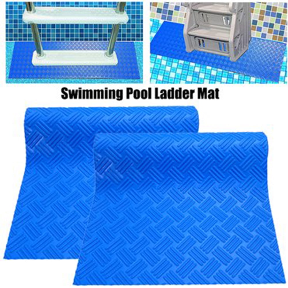 Swimming Pool Ladder Mat, Protective Pool Ladder Pad Rubber Mats Step