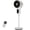 WTE-FS1(White), variant on SAYDSI Fan for Bedroom,Auto 90° Oscillating Standing Tower Fan,100ft Electric Cooling Pedestal Fans for Home and Office(Blue)