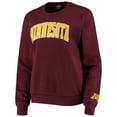 thumbnail image 2 of Women's Colosseum Maroon Minnesota Golden Gophers Campanile Pullover Sweatshirt, 2 of 3