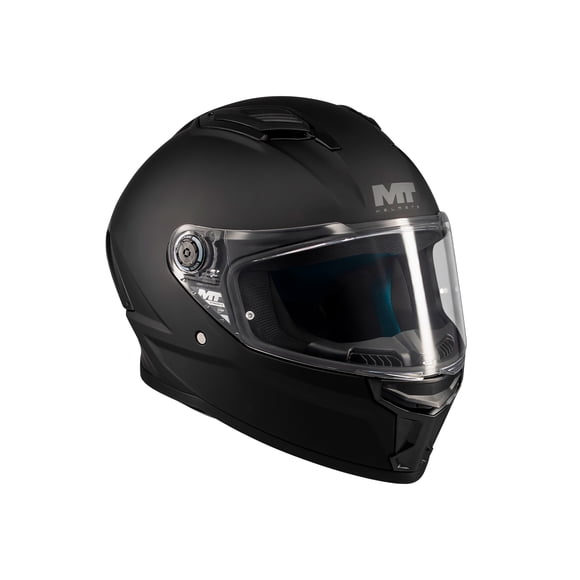Casco De Moto Mt Helmets Stinger 2 Negro Pure A1 Mate