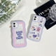 thumbnail image 3 of Carcasa Compatible Para iPhone 14 13 12 11 Pro Max X XR Xs 7 8 6 6S Plus SE Cute Lilac Colour Wave Funda Blanda Anticaída Protección Trasera, 3 of 4