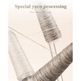 thumbnail image 4 of shiyou-Kitchen Rugs and Mats,Kitchen Mats for Floor,24"x35" Non Slip Runner Rug,Absorbent Resist Dirt Comfort Standing Mat Machine Washable for Entryway,Hallway,Front of Sink(Beige), 4 of 4