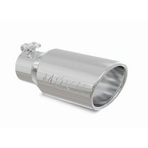 MBRP Universal Tip 4in OD 2.75in Inlet 10in Length Angled Rolled End T304