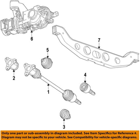 GM OEM Rear Axle-Outer CV Constant Velocity Boot 95908464
