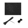 thumbnail image 1 of Housse de Balcon Écran de Confidentialité 3'x16.4 Pieds Protection UV Noire Protection de Jardin, 1 of 4