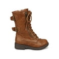 thumbnail image 2 of Happy Soda Dome-2S New Lace Buckles Combat Boot (Toddler/ Little Girl/ Big Girl), 2 of 5