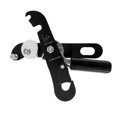thumbnail image 4 of Autofrenante Escalada en roca 25KN Cuerda de trabajo aéreo Descensor Cuerda Detener Rappel Adultos Equipo de arrastre Asegurar Hardware Negro Inevent OD002829-02, 4 of 7