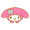 My Melody, variant on Kuromi Car Mats 4pc Floor Mats for Cars Trucks SUVs Lavender Purple Car Floor Mats for Women Men Accessories Rubber Heavy Duty Cute Non-Slip Always Front Rear Hello Kitty Pink Car Accessories