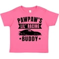 thumbnail image 3 of Inktastic Pawpaw's Lil' Racing Buddy with Car Silhouette Boys or Girls Toddler T-Shirt, 3 of 5