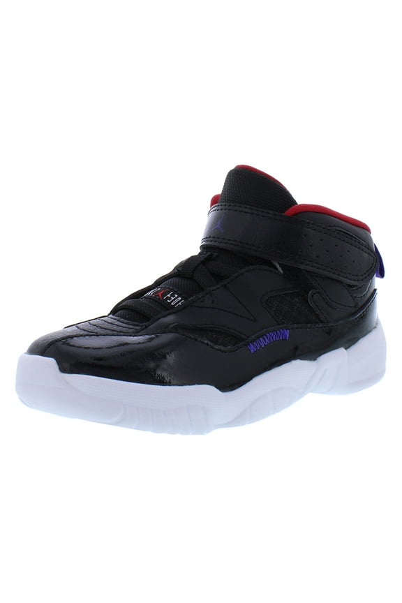 Jumpman Two Trey Infant/Toddler Shoes Size 5, Color: Black/True Red/Dark Concord