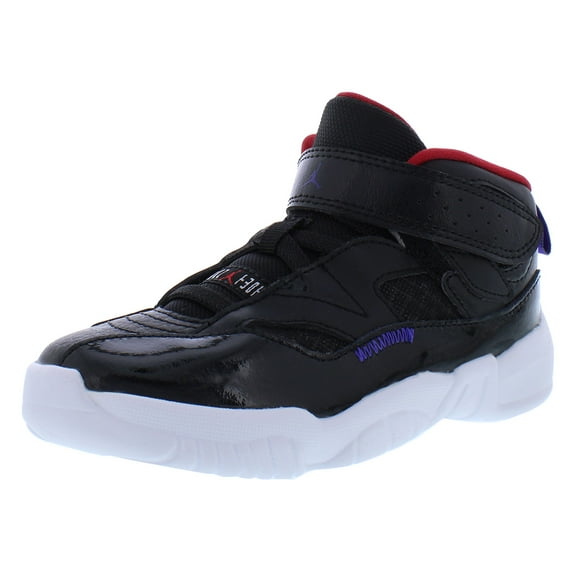 Nike Jumpman Two Trey Infant/Toddler Shoes Size 6, Color: Black/True Red/Dark Concord