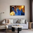 thumbnail image 5 of Statue of Liberty Canvas Poster Bedroom Decor Sports Landscape Office Room Decor Gift,Frame-style,08x12inch(20x30cm), 5 of 8