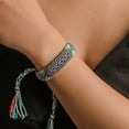 thumbnail image 4 of Woven Bracelet Vintage Bohemian Style Woven String Bracelet Braided Bracelet, 4 of 10
