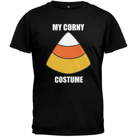 Halloween My Corny Costume Black T-Shirt