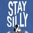 thumbnail image 3 of Mickey & Friends - Stay Silly - Women's Short Sleeve Graphic T-Shirt, 3 of 5