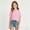 #2-Pink, variant on YaEYa Girls Off The Shoulder Tops Short Sleeve Oversized Tshirts Summer Casual Loose Fit Basic Tees Y2K Going Out Tops