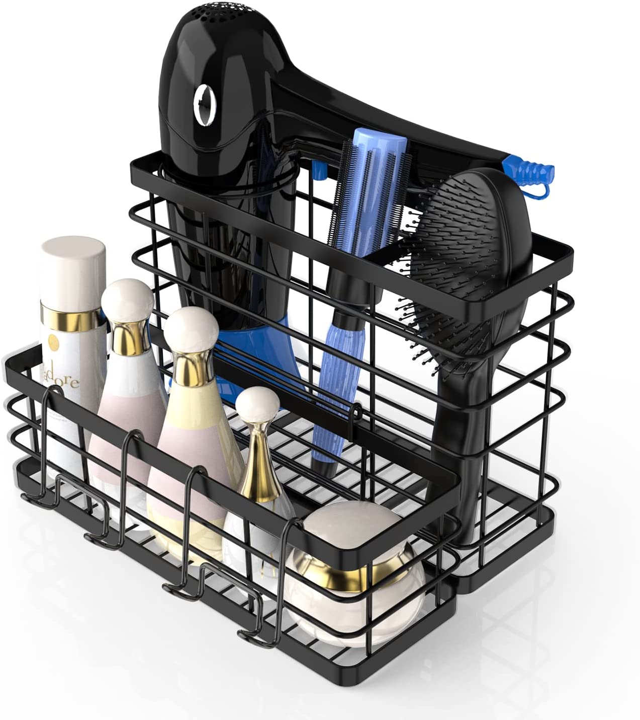 MWYY Dryer Holder Stainless Steel Hair Dryer Organizer Hair Tool